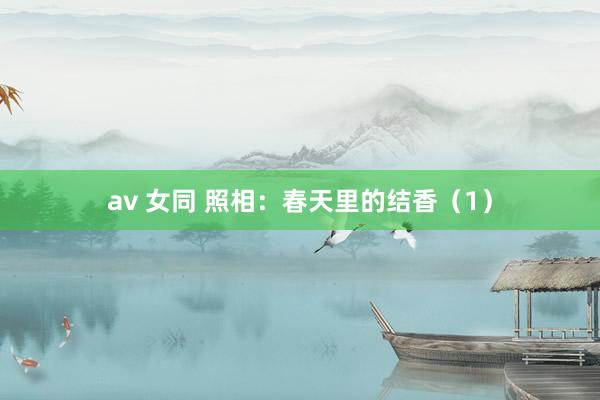 av 女同 照相：春天里的结香（1）