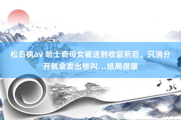 松岛枫av 哈士奇母女被送到收留所后，只消分开就会发出惨叫…结局很暖
